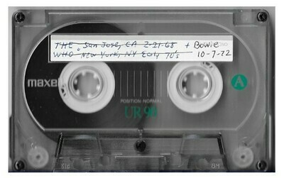 Bowie, David / Chicago, IL (Auditorium Theatre) - October 7, 1972