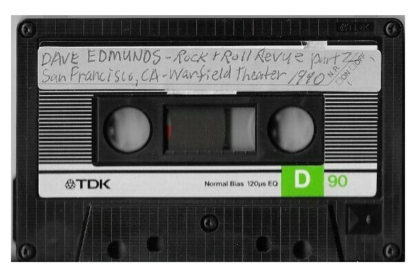 Edmunds, Dave / San Francisco, CA (Warfield Theatre) - April 1990 | Part 2