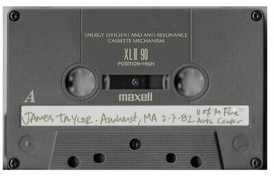 Taylor, James / Amherst, MA (University of Massachusetts) - February 7, 1982