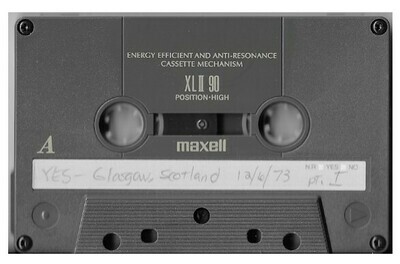 Yes / Glasgow, Scotland (Apollo Theatre) - December 6, 1973 | Part 1