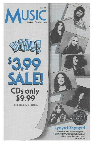 Music / Lynyrd Skynyrd | Fall 1989