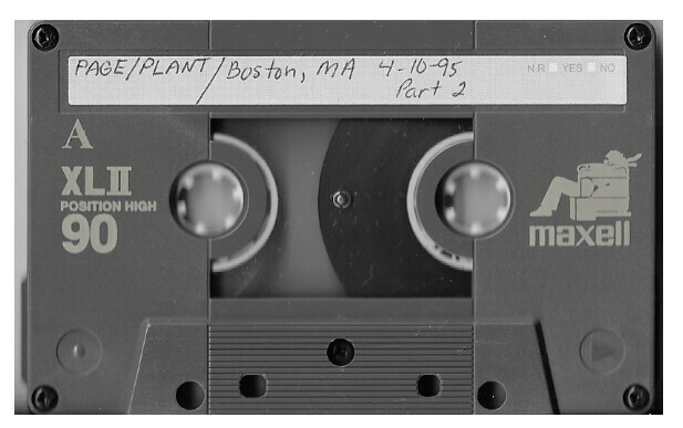 Plant, Robert (+ Jimmy Page) / Boston, MA (Boston Garden) - April 10, 1995 | Part 2 | with Stevie Ray Vaughan Bonus