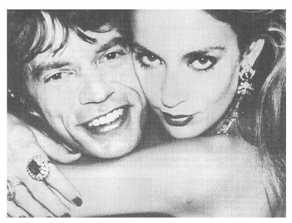Jagger, Mick / Closeup-With Jerry Hall | Magazine Photo | 1981