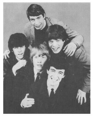 Rolling Stones, The / Group Photo-Charlie Watts at Top | Magazine Photo | 1960s