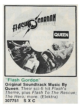 Queen / Flash Gordon (Soundtrack) | Magazine Ad | 1980