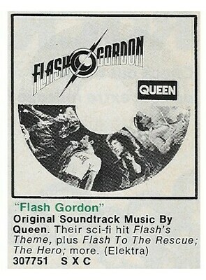 Queen / Flash Gordon (Soundtrack) | Magazine Ad | 1980