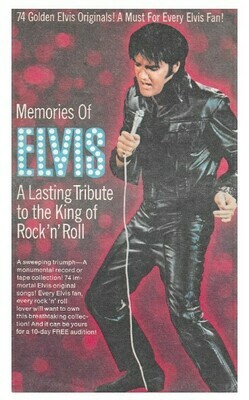Presley, Elvis / Memories of Elvis | Magazine Ad | 1978