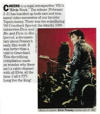 Presley, Elvis / Cheers to a Regal Retrospective | Magazine Article | February 1997