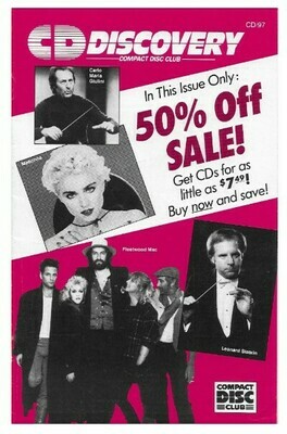 CD Discovery / 50% Off Sale! | 1988