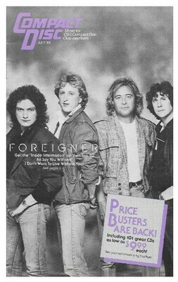 Compact Disc / Foreigner | July 1988