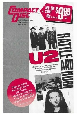 Compact Disc / U2 | March 1989