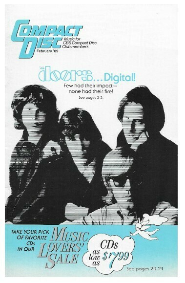 Compact Disc / The Doors | February 1989