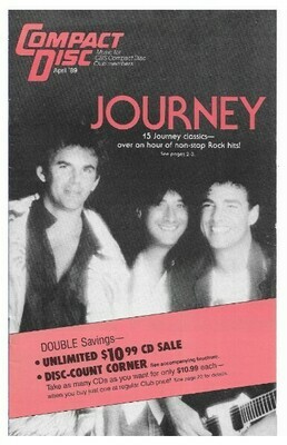 Compact Disc / Journey | April 1989