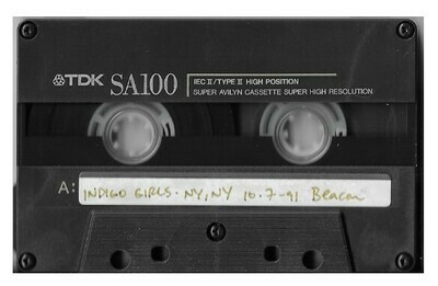 Indigo Girls / New York, NY (Beacon Theatre) - October 7, 1991 | with Bonus