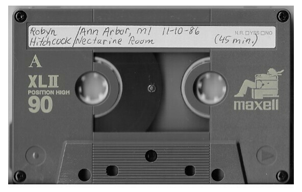 Hitchcock, Robyn / Ann Arbor, MI (Nectarine Room) - November 10, 1986 | with Melissa Etheridge Bonus