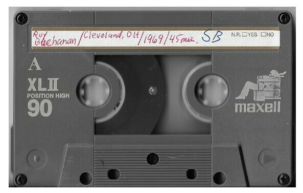 Buchanan, Roy / Cleveland, OH - 1969 | with Bonus