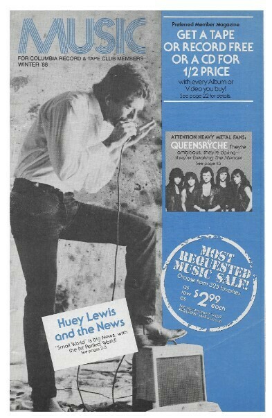 Music / Huey Lewis + The News | Winter 1988