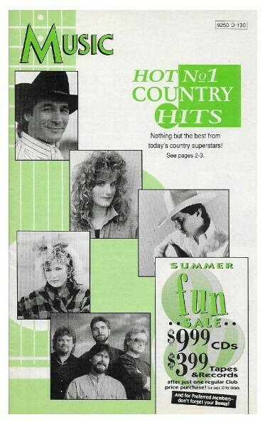 Music / Hot No. 1 Country Hits - Various Artists | Summer 1992