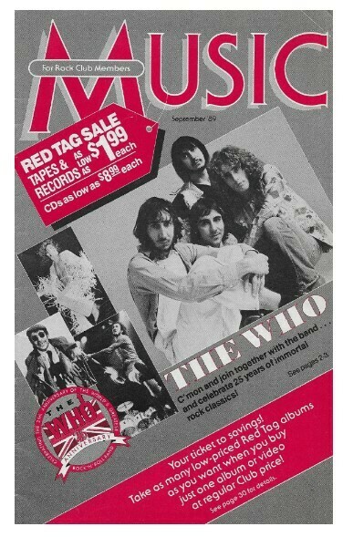 Music / The Who | September 1989