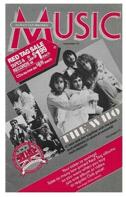 Music / The Who | September 1989