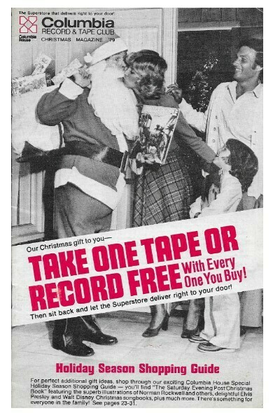 Columbia Record + Tape Club / Holiday Season Shopping Guide | Christmas 1979