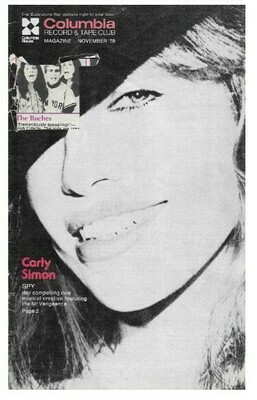 Columbia Record + Tape Club / Carly Simon | November 1979