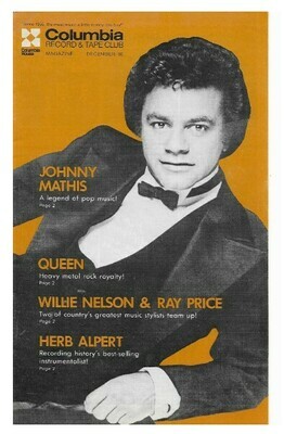 Columbia Record + Tape Club / Johnny Mathis | December 1980