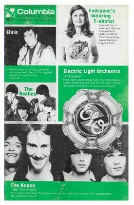 Columbia Record + Tape Club / Elvis Presley-The Beatles-The Knack-Electric Light Orchestra | December 1979