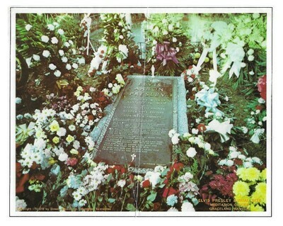 Presley, Elvis / Elvis Presley Burial Site | Photo Sold at Graceland | 1978