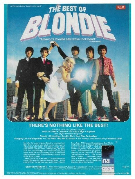 Blondie / The Best of Blondie | Magazine Ad | October 1981