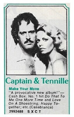 Captain + Tennille, The / Make Your Move | Magazine Ad | 1979