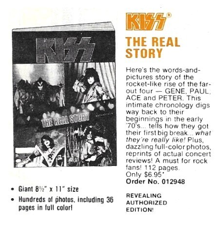 Kiss / The Real Story | Magazine Ad | 1979