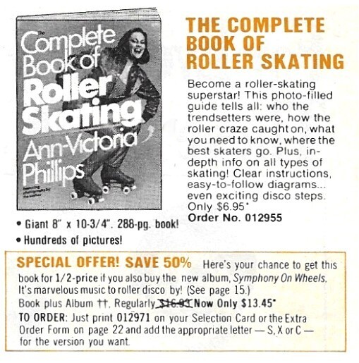 Phillips, Ann-Victoria / Complete Book of Roller Skating | Magazine Ad | 1979