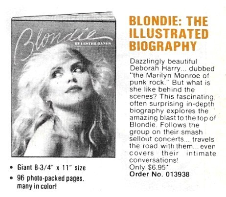 Blondie / The Illustrated Biography | Magazine Ad | 1980