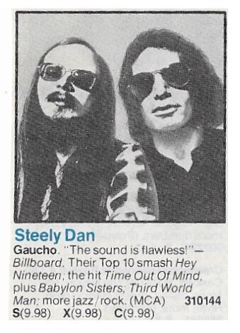Steely Dan / Gaucho | Magazine Ad | November 1980