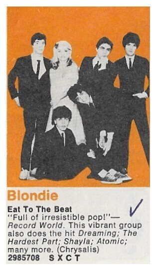 Blondie / Eat to the Beat | Magazine Ad | September 1979