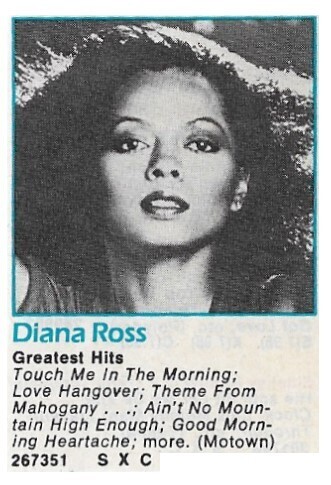 Ross, Diana / Diana Ross&#39; Greatest Hits | Magazine Ad | July 1976