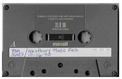 Jones, Tom / Westbury, NY (Westbury Music Fair) - October 16, 1990