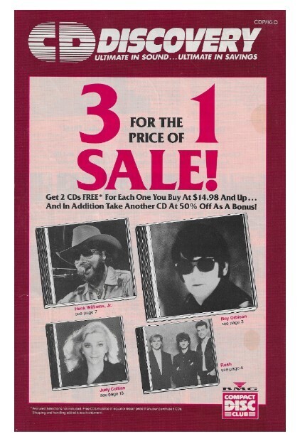 CD Discovery / Roy Orbison | 1989