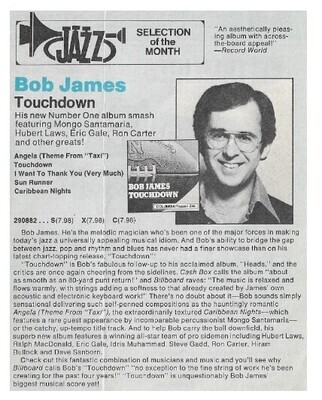 James, Bob / Touchdown / 1978