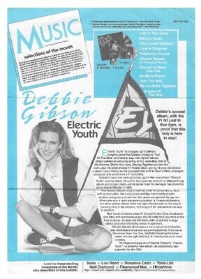 Gibson, Debbie / Electric Youth / 1989