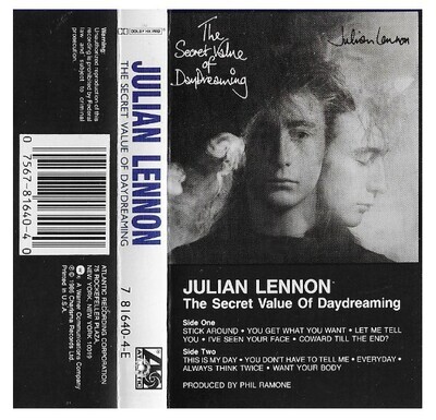 Lennon, Julian / The Secret Value of Daydreaming | Atlantic 81640-4-F | March 1986