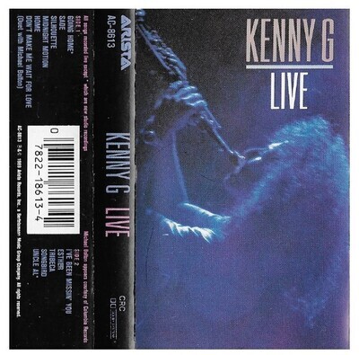 Kenny G / Live | Arista AC-8613 | November 1989