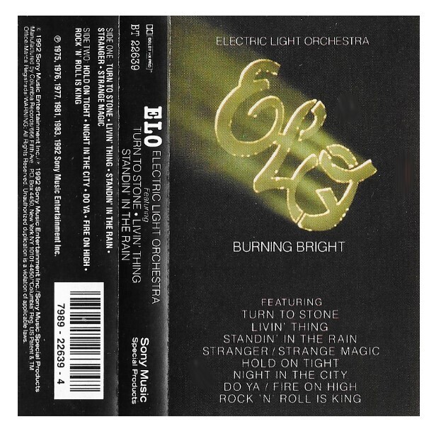 Electric Light Orchestra / Burning Bright | Sony Music Special Products BT-22639 | 1992