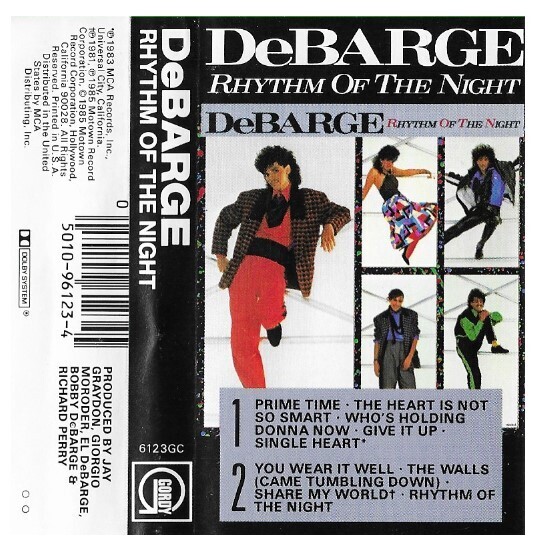 DeBarge / Rhythm of the Night | Gordy 6123GC | March 1985
