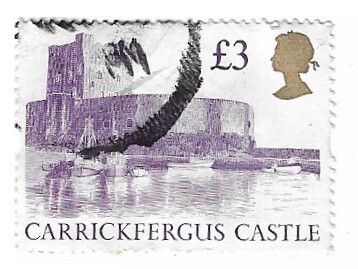 Great Britain / 1995 | Carrickfergus Castle (3 £) | Postage Stamp