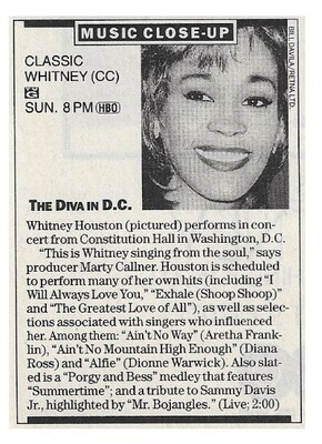 Houston, Whitney / Classic Whitney (Music Close-Up) | Magazine Article | October 1997