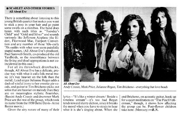 All About Eve / Scarlet and Other Stories | February 1990