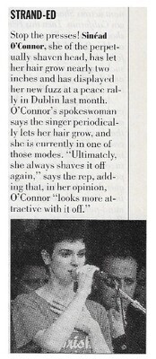 O&#39;Connor, Sinead / Strand-Ed | Magazine Article | April 1993