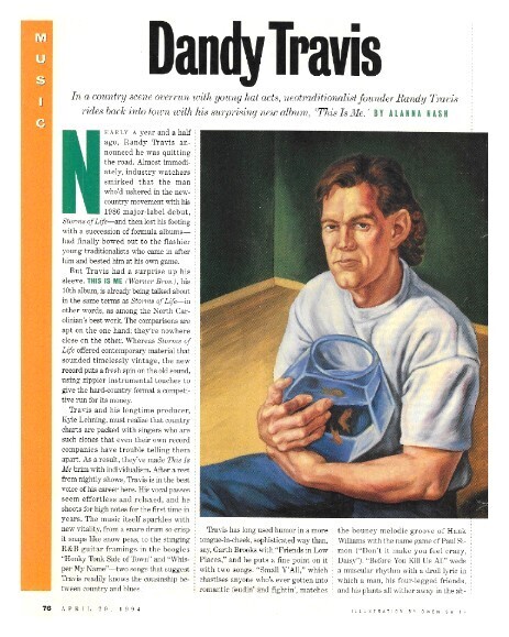 Travis, Randy / This Is Me (Dandy Travis) / 1994